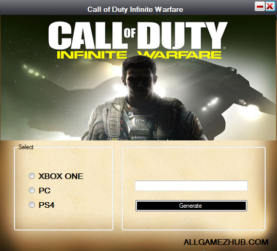 Call of Duty Infinite Warfare Redeem Code