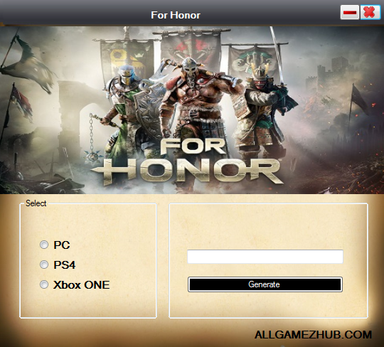For Honor Redeem Code