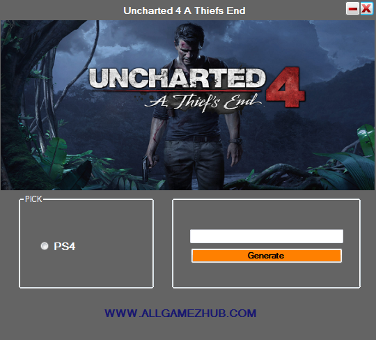 Uncharted 4 A theifs End Redeem Code