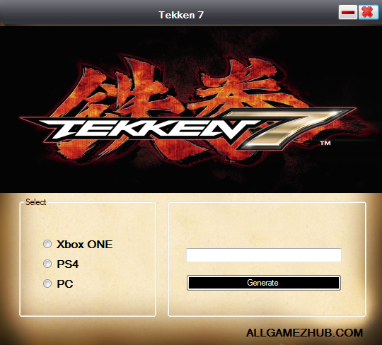 Tekken 7 Redeem Code